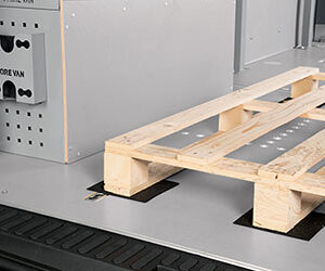 Rubber mat holder