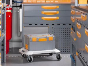 Carrello da trasporto per  valigie porta minuterie Store Roll