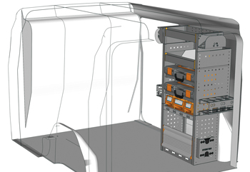 Przykładowa zabudowa do Doblò DO-0511-M2