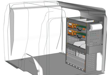 Esempio di allestimento per Fiat Doblò L1 H1 DO-0710-01