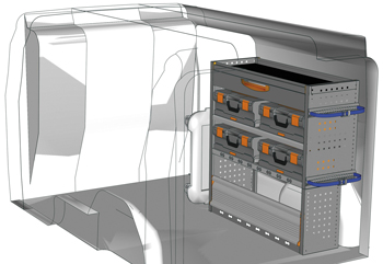 Przykładowa zabudowa do Doblò DO-1010-M3