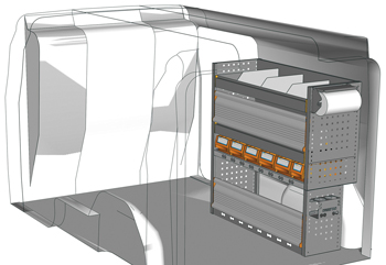 Przykładowa zabudowa do Doblò DO-1010-P2