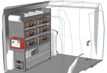 Przykładowa zabudowa do Doblò DO-1011-M3