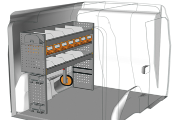 Esempio di allestimento per Fiat Doblò L1 H1 DO-1210-07