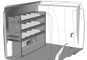 Esempio di allestimento per Fiat Doblò L1 H1 DO-1210-09