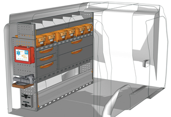 Przykładowa zabudowa do Doblò DO-1511-P3