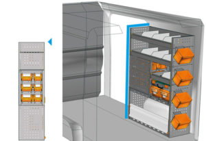 Przykładowa zabudowa do furgoni Boxer DU-1014-10
