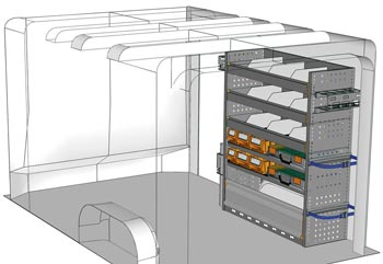 Esempio di allestimento per NV300 / Primastar L1 H1 TA-1012-07