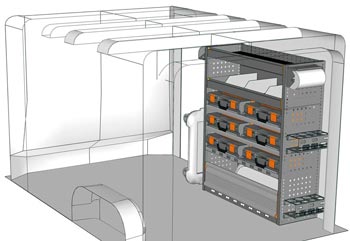 Przykładowa zabudowa do Talento TA-1012-M2
