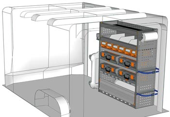 Przykładowa zabudowa do Talento TA-1012-M3