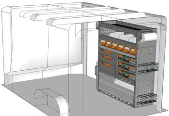 Przykładowa zabudowa do Talento TA-1012-P3
