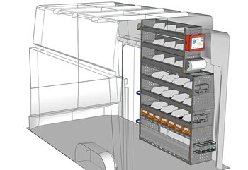 Przykładowa zabudowa do NV300 / Primastar TA-1217-07