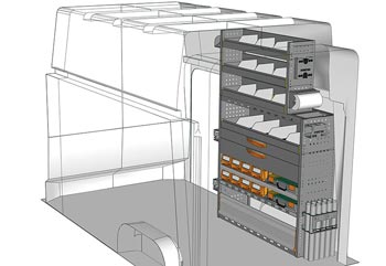 Przykładowa zabudowa do NV300 / Primastar TA-1217-08