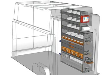 Przykładowa zabudowa do NV300 / Primastar TA-1217-10