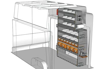 Przykładowa zabudowa do NV300 / Primastar TA-1217-12