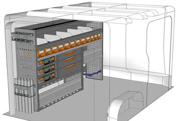 Przykładowa zabudowa do Talento TA-1912-P3