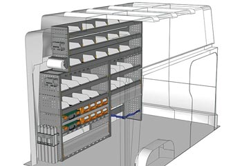 Przykładowa zabudowa do NV300 / Primastar TA-2017-02