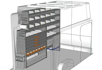 Przykładowa zabudowa do NV300 / Primastar TA-2017-03