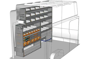 Przykładowa zabudowa do NV300 / Primastar TA-2017-04