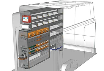 Przykładowa zabudowa do NV300 / Primastar TA-2017-05