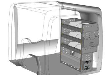 Zabudowa do Courier CE 0907 02