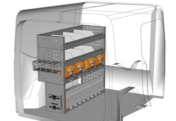 Zabudowa do Courier CE 0910 01