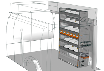 Przykładowa zabudowa do CU 1017 01