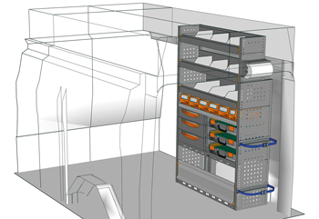 Przykładowa zabudowa do CU 1017 02