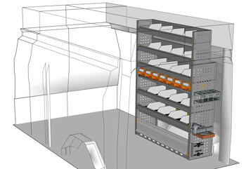 Przykładowa zabudowa do CU 1216 01