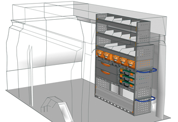 Przykładowa zabudowa do CU 1216 02