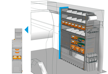Przykładowa zabudowa do CU 1216 03