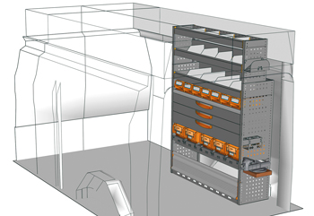 Przykładowa zabudowa do CU 1216 05
