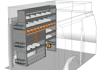 Przykładowa zabudowa do CU 1716 03