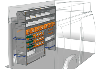 Przykładowa zabudowa do CU 1716 04