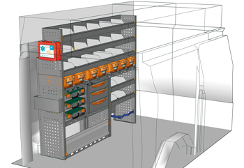 Przykładowa zabudowa do CU 1716 05