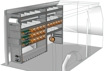 Przykładowa zabudowa do CU 2213 02