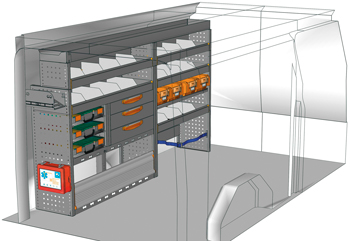 Przykładowa zabudowa do CU 2213 04