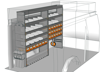 Przykładowa zabudowa do CU 2216 01