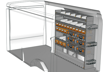 Zabudowie Transit TR 1717 M2