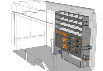 Zabudowie Transit TR 1718 M1