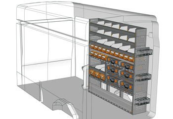 Zabudowie Transit TR 1718 M2