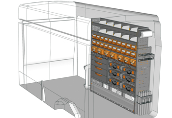 Zabudowie Transit TR 1718 M3
