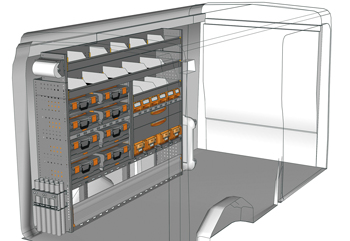 Zabudowie Transit TR 2017 M3