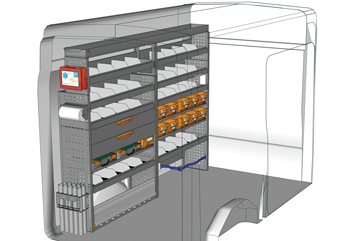 Zabudowa do Transit TR 2418 05
