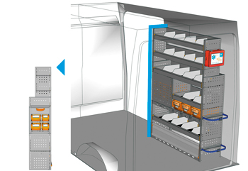 Przykładowa zabudowa do H350 HH-1217-03