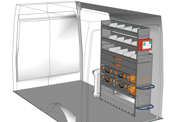 Przykładowa zabudowa do H350 HH-1217-M2