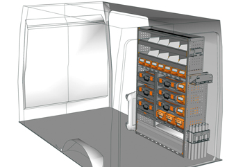 Przykładowa zabudowa do H350 HH-1217-M3