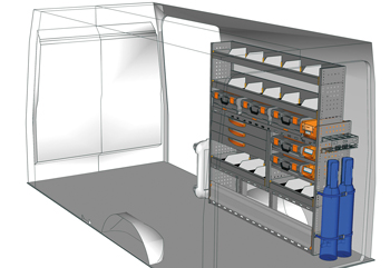 Przykładowa zabudowa do H350 HH-1717-M3