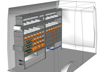 Przykładowa zabudowa do H350 HH-2417-P1