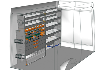 Przykładowa zabudowa do H350 HH-2417-P3